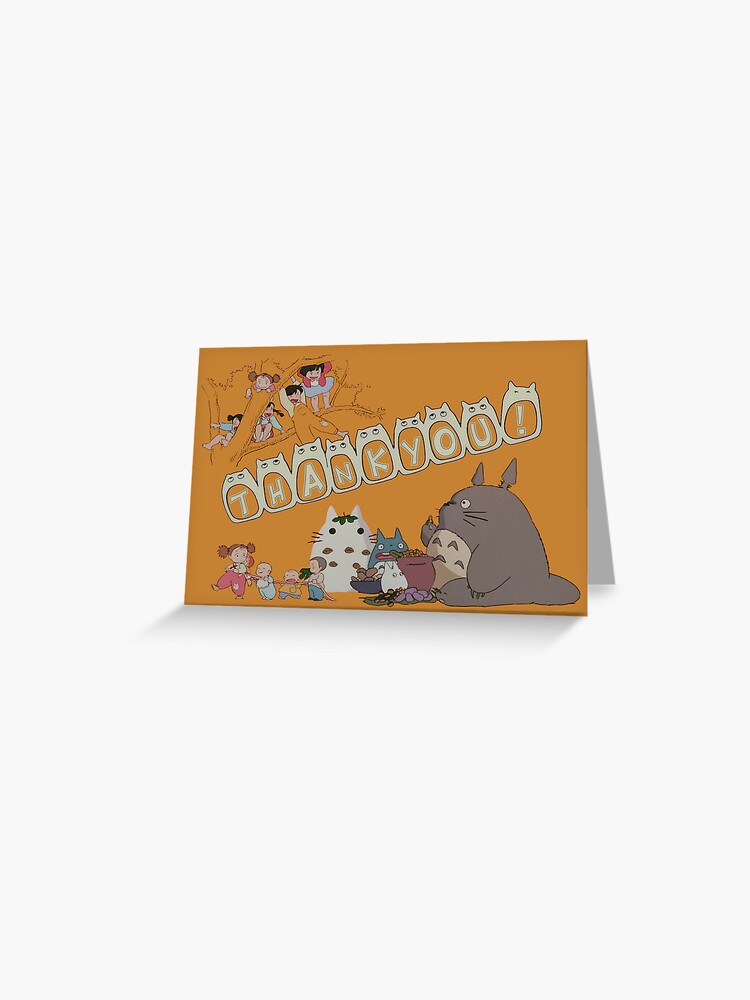 Studio Ghibli Mon Voisin Totoro Carte Totoro Carte D Anniversaire Totoro Cartes