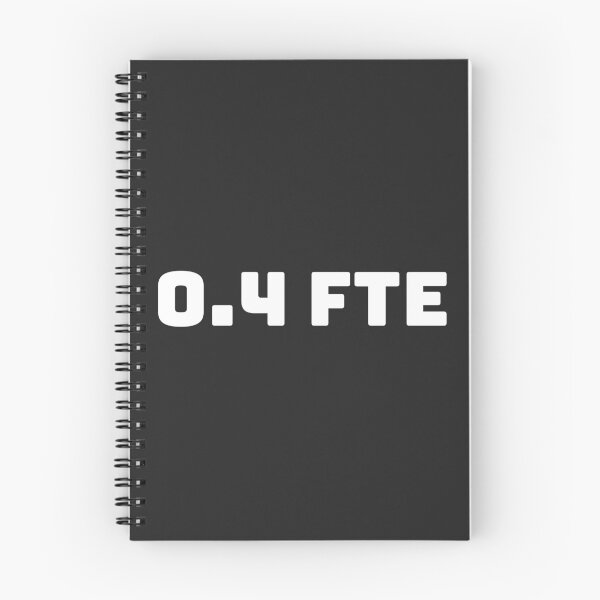 Item preview, Just a number - 0.4 FTE designed and sold by vonLotto.