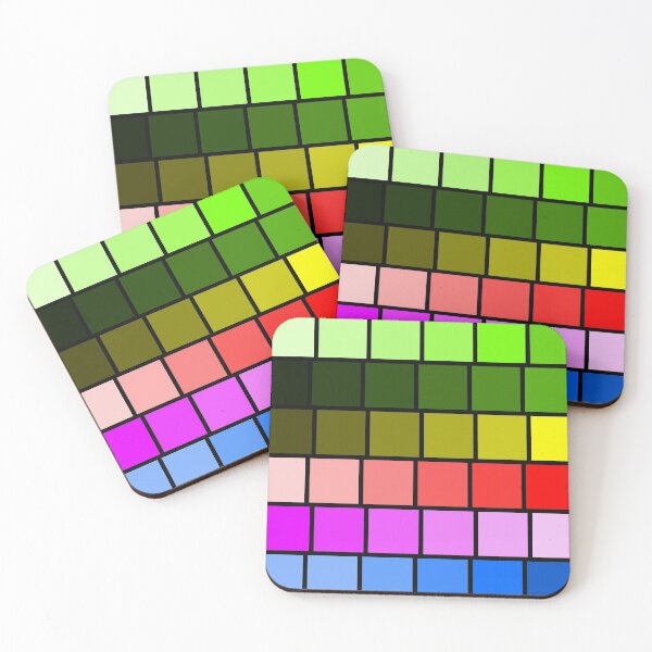 Item preview, small colored squares designed and sold by ricobarinas.