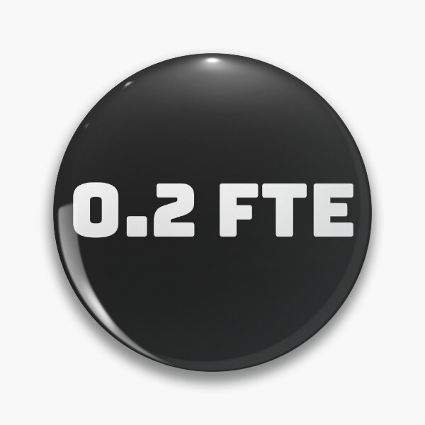 Item preview, Just a number - 0.2 FTE designed and sold by vonLotto.