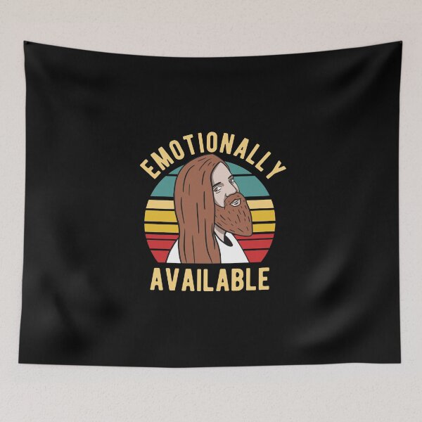 Item preview, Jesus - Emotionally Available designed and sold by CanadianUnicorn.
