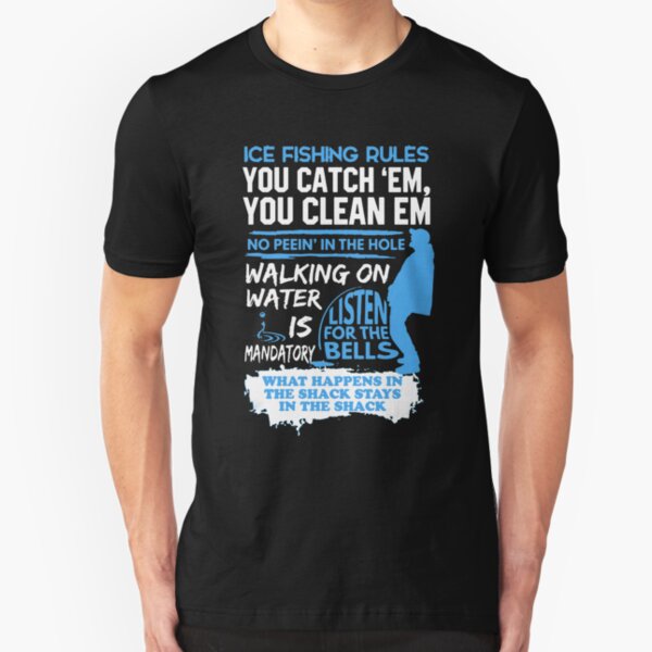 Ice Fishing TShirts Redbubble