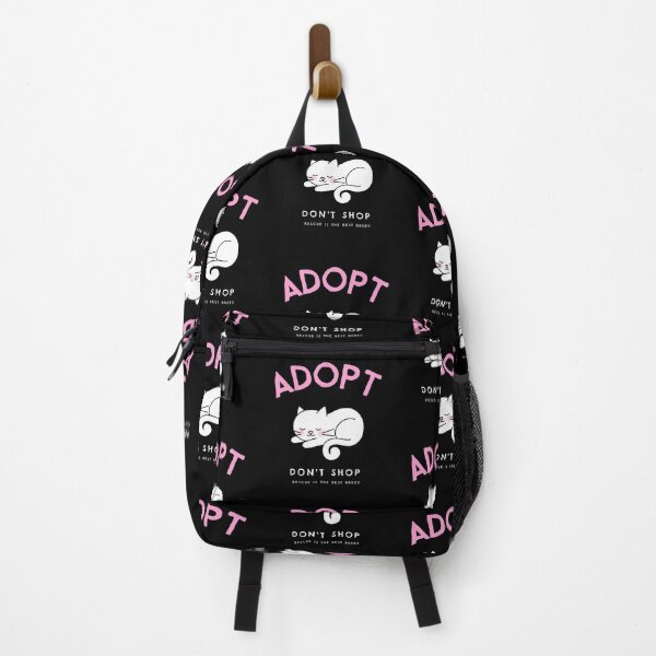 Item preview, Adopt Don't Shop / Rescue is the breed / Cat Lover designed and sold by CarpeDiemLife.