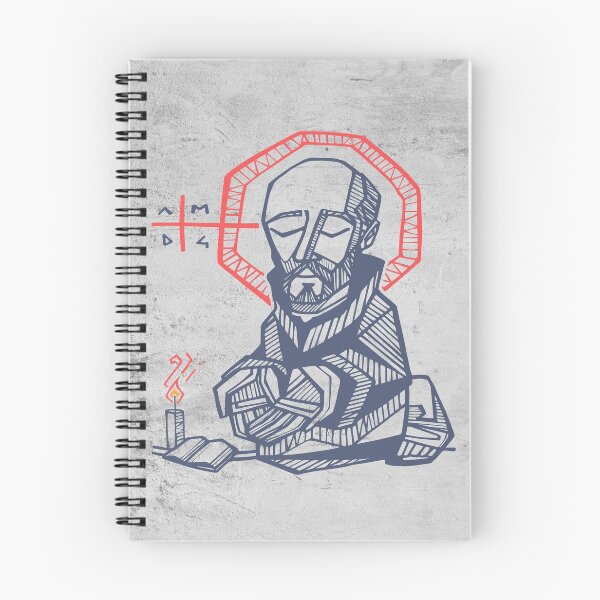 Item preview, Saint Ignatius of Loyola hand drawn illustration designed and sold by Bernardo Ramonfaur.