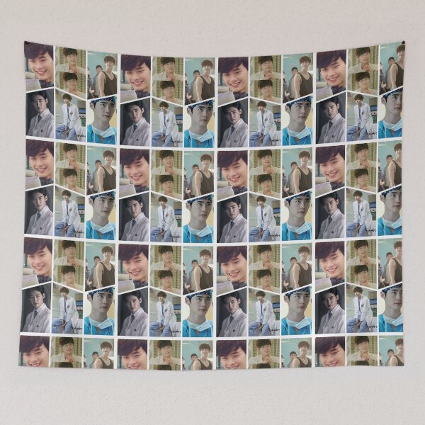 Item preview, Lee Jong Suk Handsome Collage  designed and sold by kpopkdramamerch.