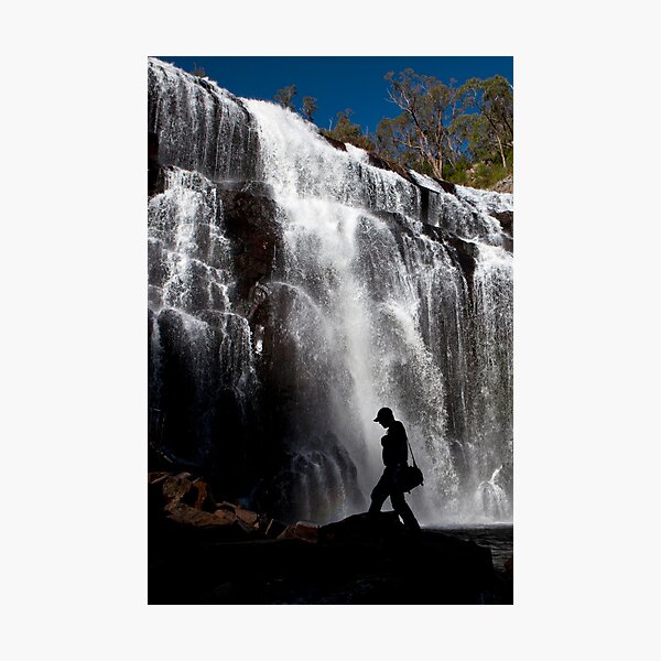 Waterfall wanderer Photographic Print