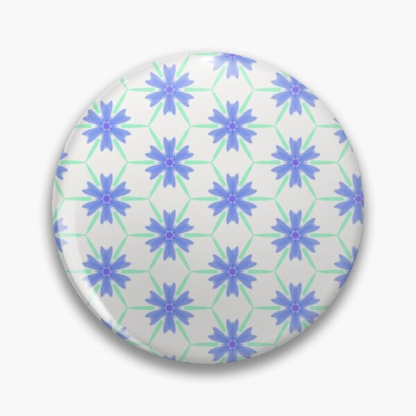 Item preview, Stylised cornflower designed and sold by LittleBettyMakes.