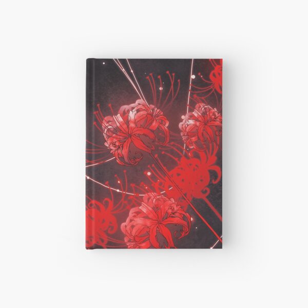Item preview, Galaxy Red Spider Lilies and Webs designed and sold by rubydian.