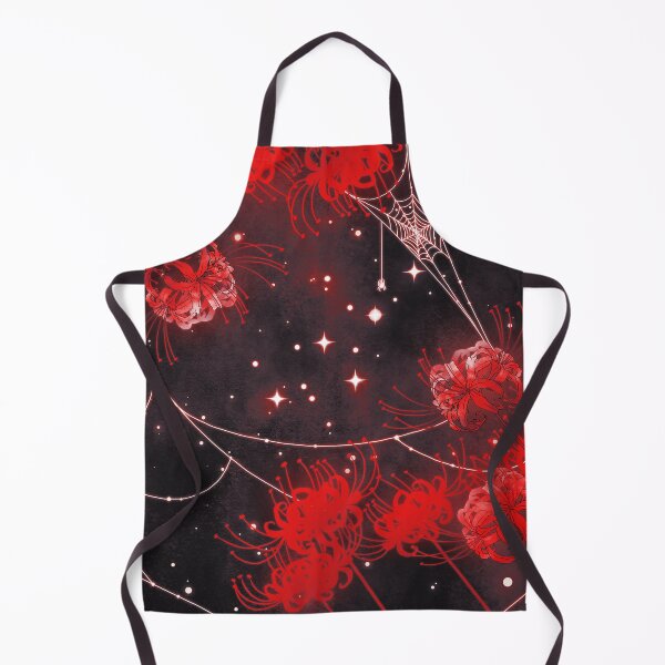 Item preview, Galaxy Red Spider Lilies and Webs designed and sold by rubydian.