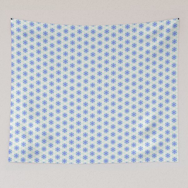 Item preview, Stylised cornflower designed and sold by LittleBettyMakes.