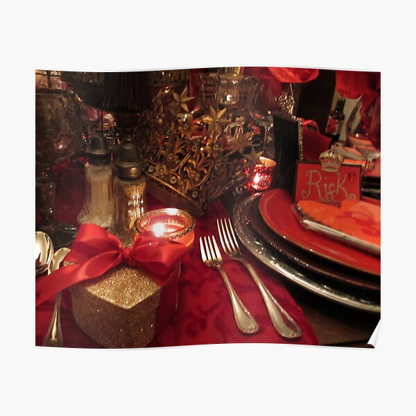 Valentine's Day Table Poster