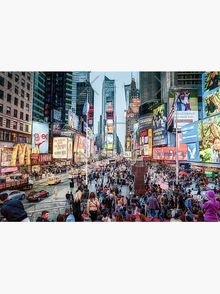 Times Square Tourists (color marker) by RayW