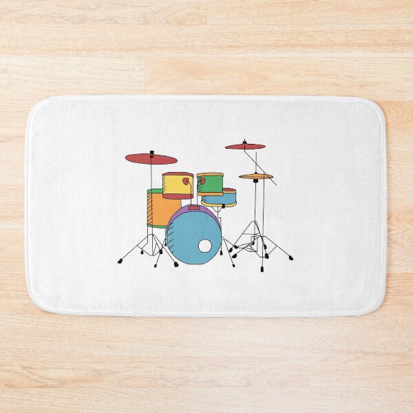Item preview, Pastel Drumset designed and sold by Rocket-To-Pluto.