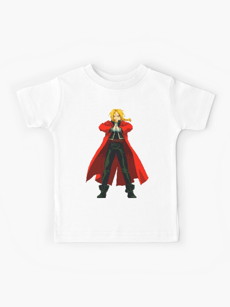 Erza Scarlet Pixel Art Kids T-Shirt by owopixels