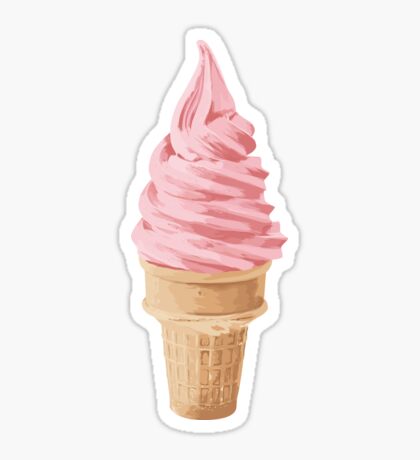 Ice Cream Stickers | Redbubble