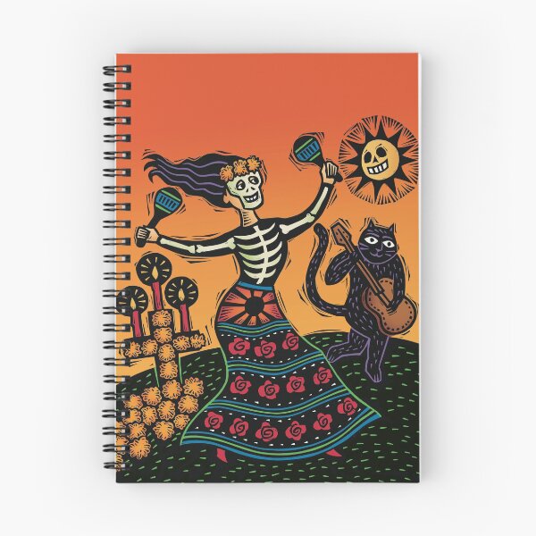 Artikelvorschau, La Catrina feiert den mexikanischen Tag der Toten entworfen und verkauft von stodd.