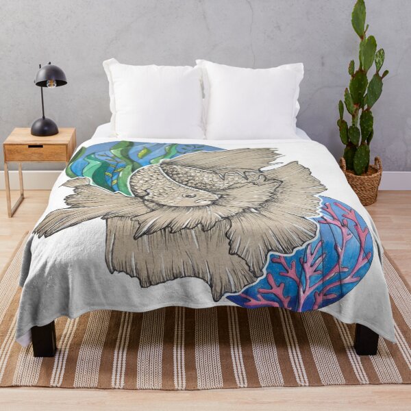 Item preview, Betta fish artwork designed and sold by thovu.