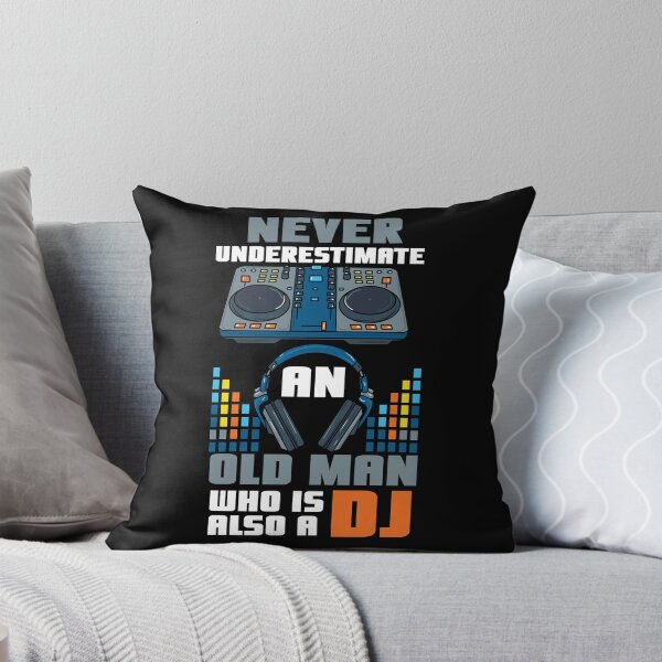 Item preview, Never Underestimate an Old Man Who is Also a DJ | DJ Mixing designed and sold by Dancing Dolphin Crafts.