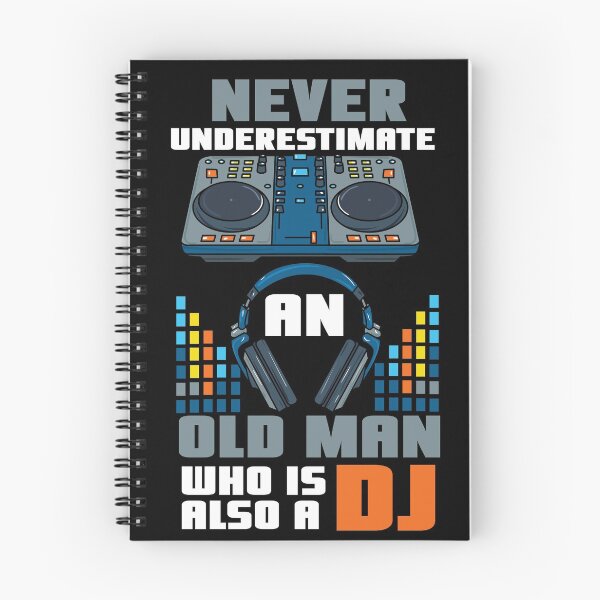 Item preview, Never Underestimate an Old Man Who is Also a DJ | DJ Mixing designed and sold by Dancing Dolphin Crafts.