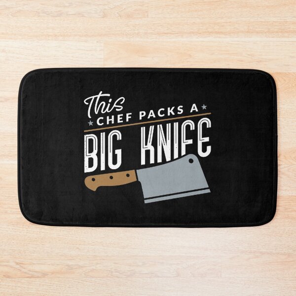 Item preview, This Chef Packs A Big Knife Funny design designed and sold by nikkidawn74.