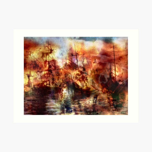 The Lost Armada V Art Print