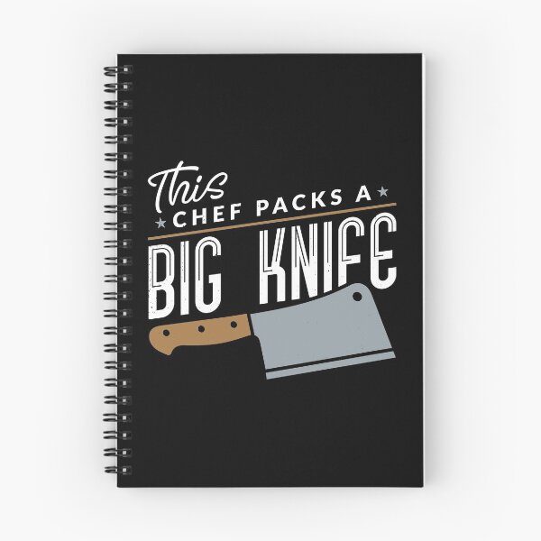 Item preview, This Chef Packs A Big Knife Funny design designed and sold by nikkidawn74.