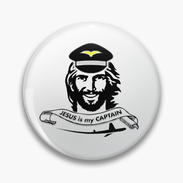 Item preview, Jesus is my Captain designed and sold by aviationBay.