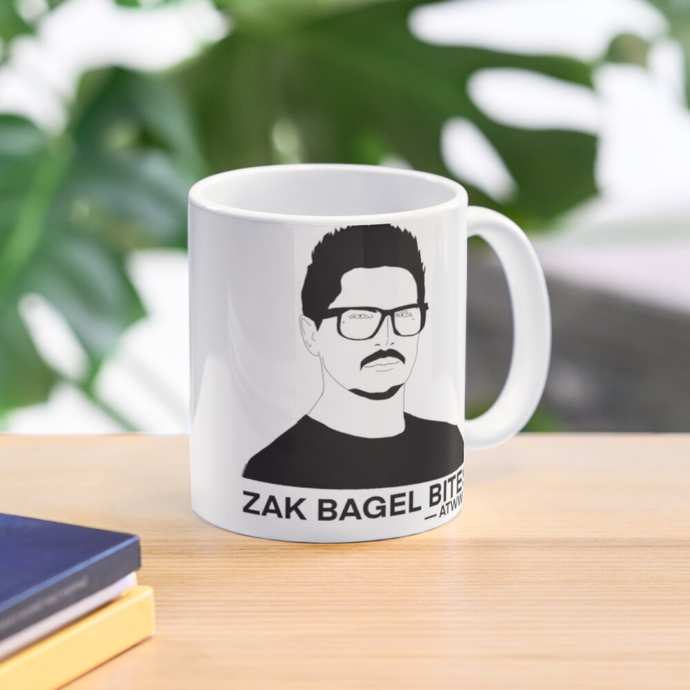 ZAK BAGEL BITES Coffee Mug for Sale by Gwenjimann