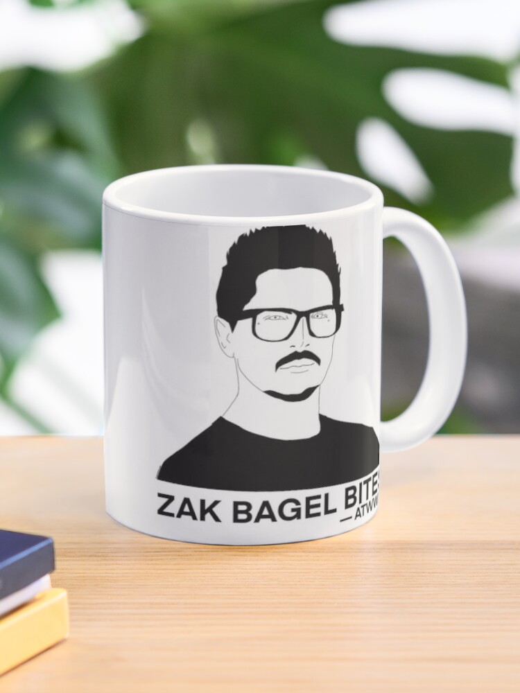 ZAK BAGEL BITES Coffee Mug for Sale by Gwenjimann