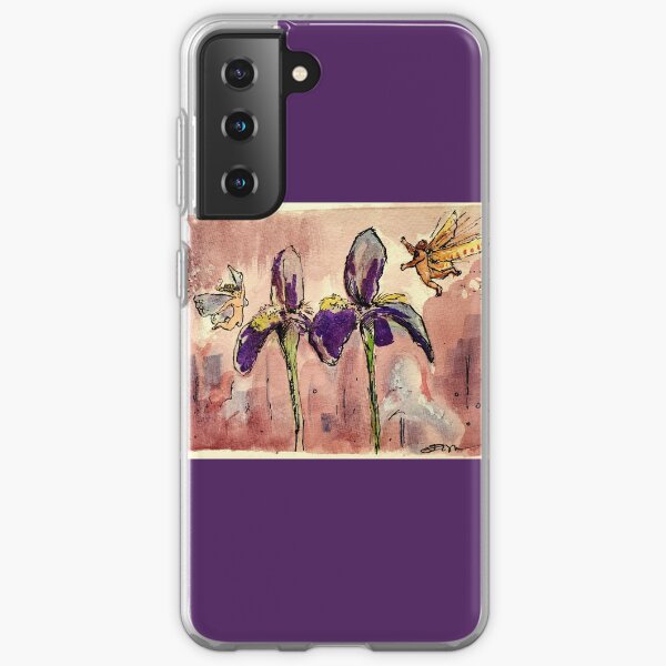 Fairies in the Iris Garden Samsung Galaxy Soft Case
