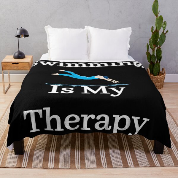Item preview, Swimming is my therapy  designed and sold by Water Sports and Safety.