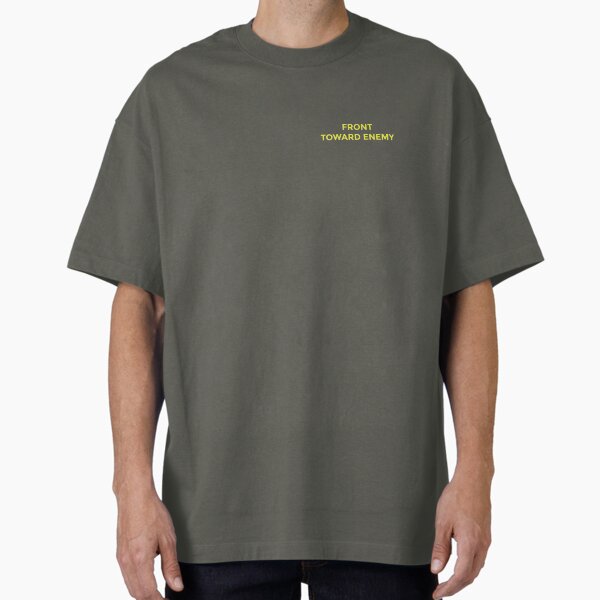 Item preview, Front toward enemy! (Yellow on green version) designed and sold by bynole.