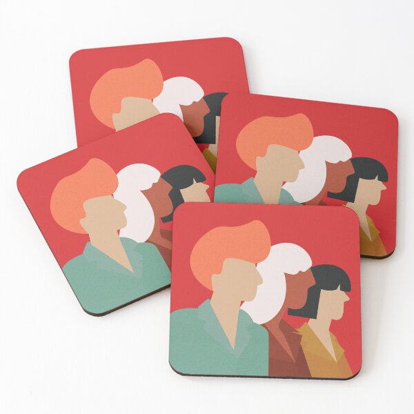 Item preview, Diversity modern mid century style art designed and sold by technicolorable_art.