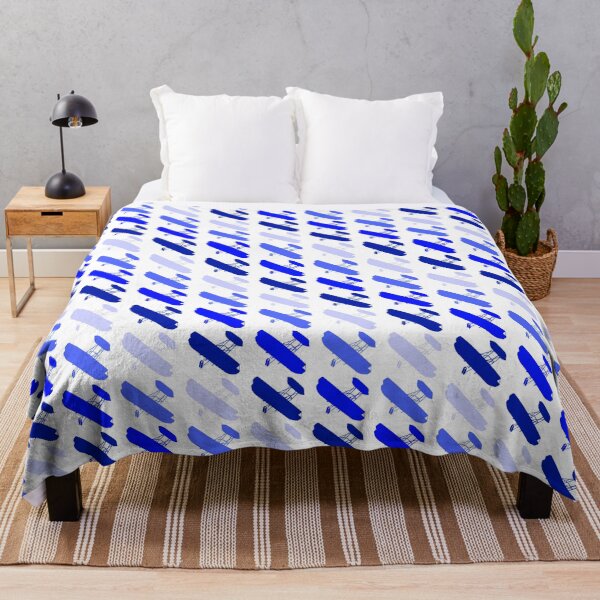 Item preview, Wright flyer pattern blue designed and sold by Lowtech.