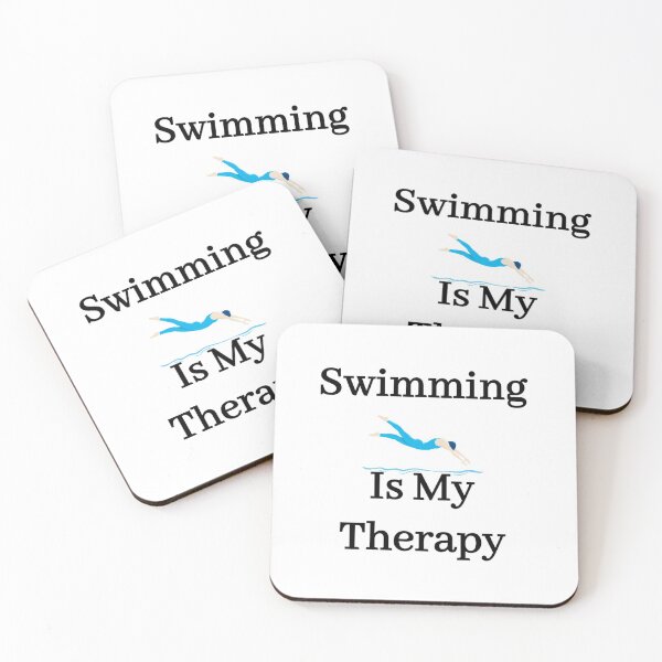 Item preview, Swimming is my therapy  designed and sold by Water Sports and Safety.
