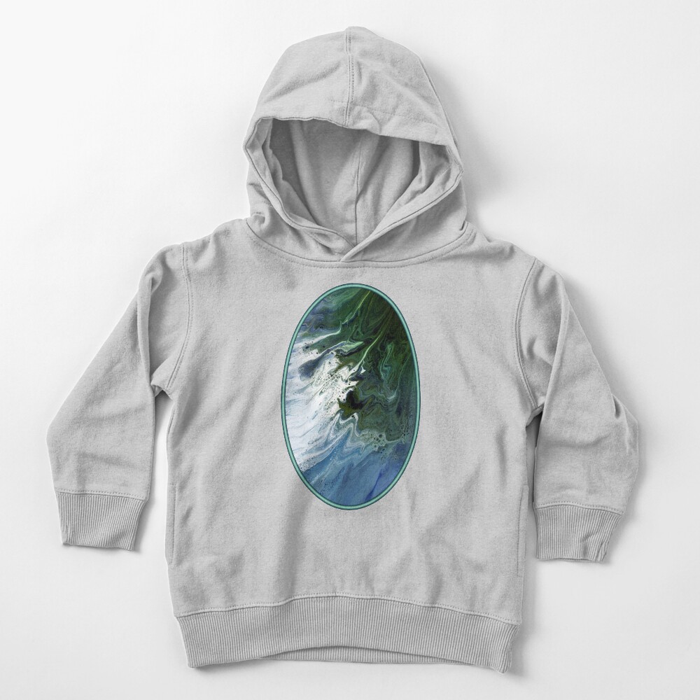 Waves On The Shore Toddler Pullover Hoodie