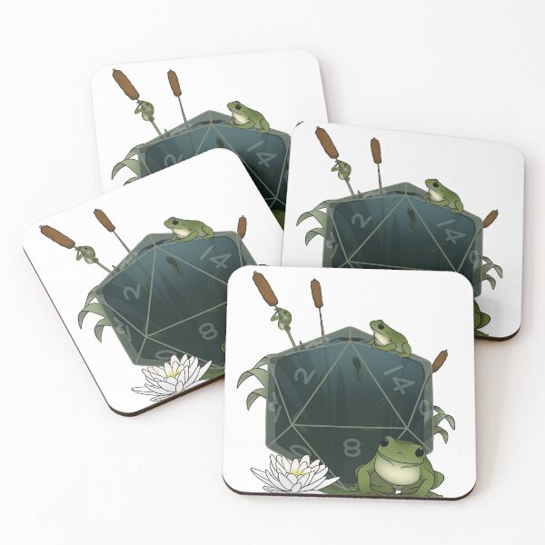 Item preview, Frogs D20 designed and sold by LittlePoofs.