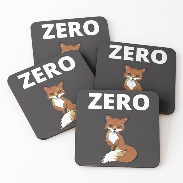 Item preview, Zero fox funny designed and sold by inspired-amused.