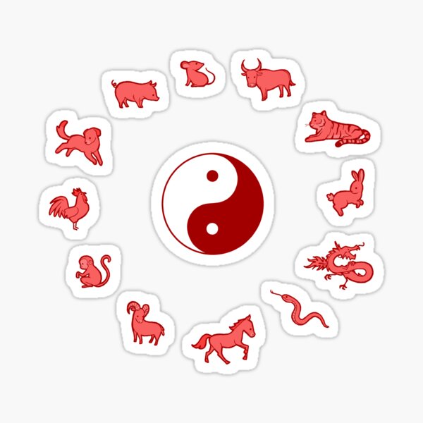 Item preview, Chinese Zodiac Animals designed and sold by unicronpotato.