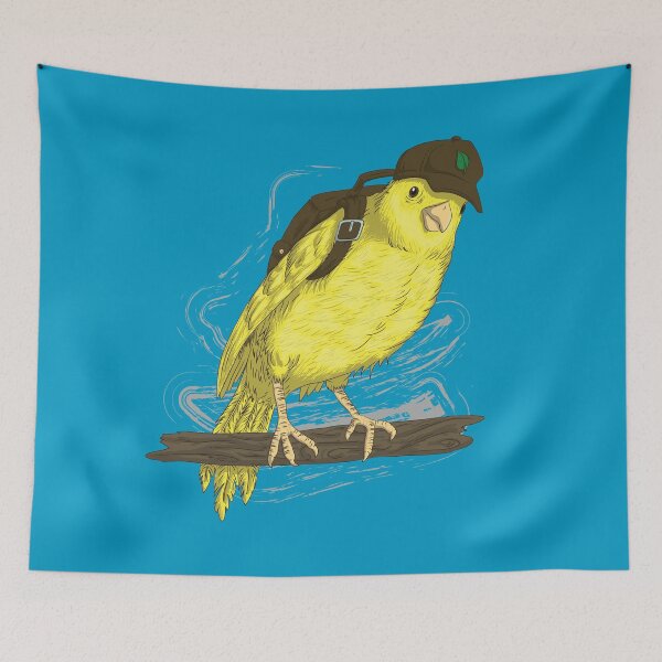 Item preview, backpacker canary designed and sold by Felipeoferreira.