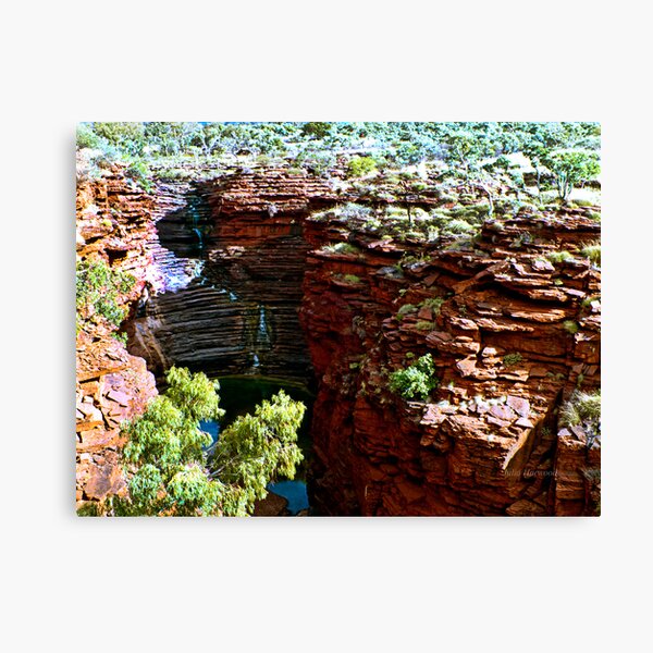 Joffre Falls, Karajini Canvas Print