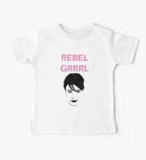 Kathleen Hanna- Rebel Grrrrl Baby Tee