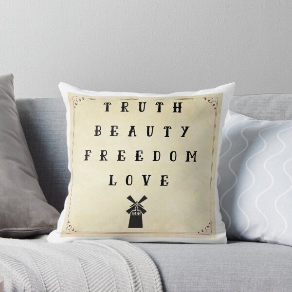 Item preview, Truth beauty freedom love designed and sold by inspired-amused.