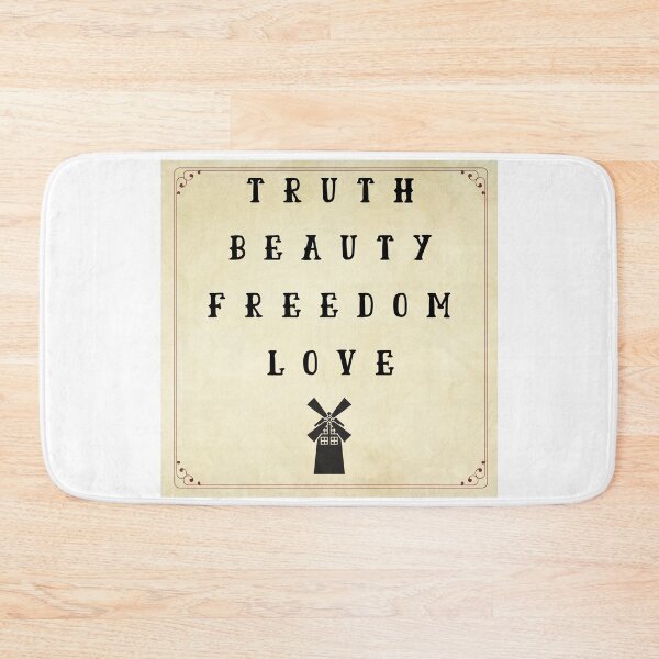Item preview, Truth beauty freedom love designed and sold by inspired-amused.