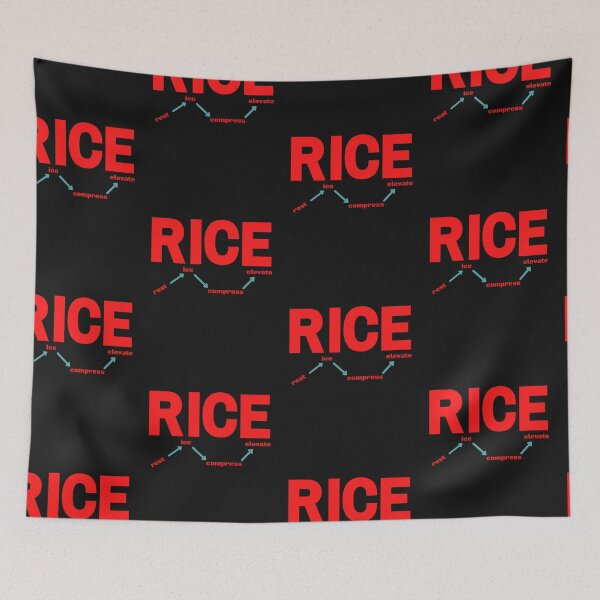 Item preview, RICE-Rest, Ice, Compress, Elevate designed and sold by Damitparasayo.
