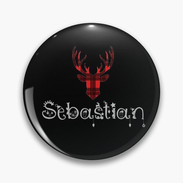 Item preview, Sebastian Personalized Name Christmas designed and sold by JaneApril.
