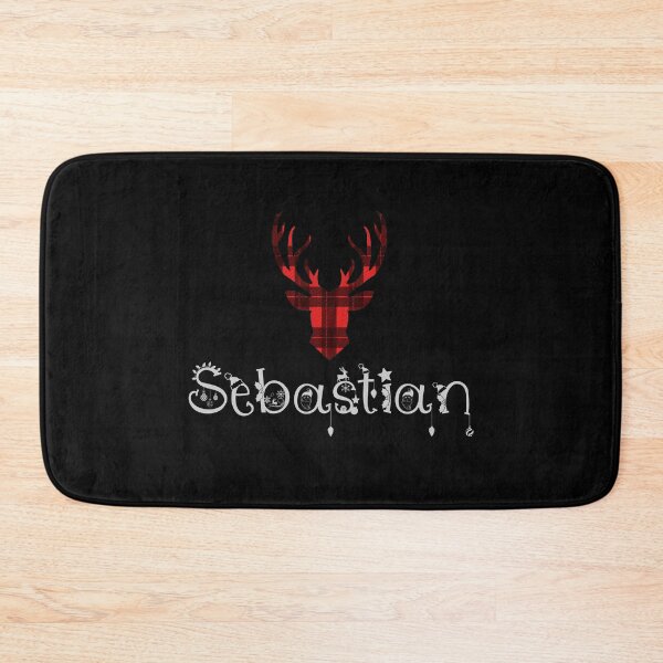 Item preview, Sebastian Personalized Name Christmas designed and sold by JaneApril.