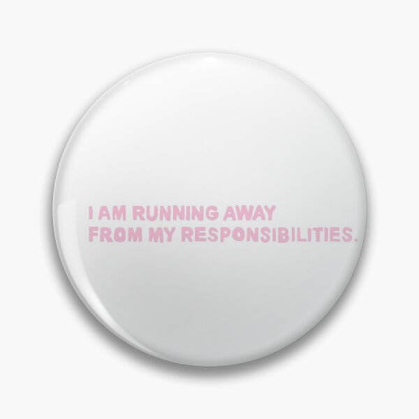 Item preview, running away from responsibilities  designed and sold by allioso123.