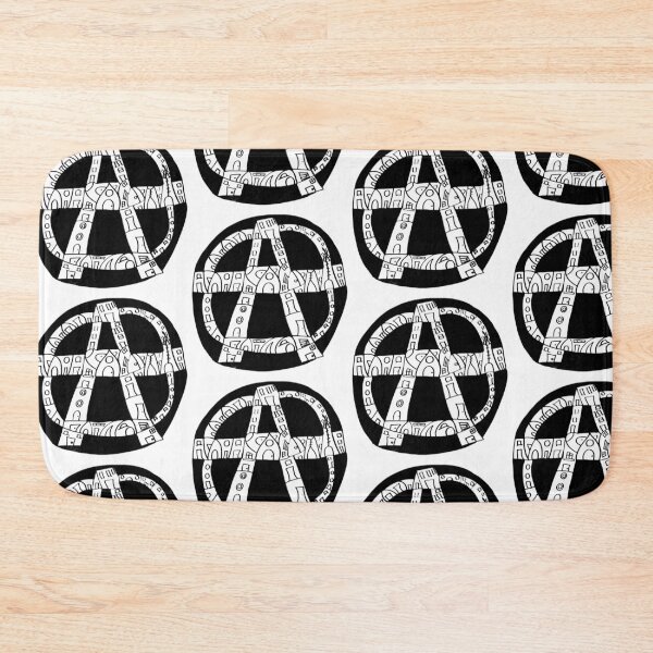 Item preview, Anarchy Twisted Village Black and white designed and sold by rockabilby.