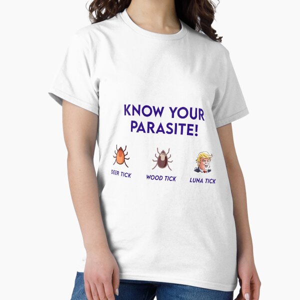Know Your Parasite Anti Trump Lunatic Protest Design Classic T-Shirt